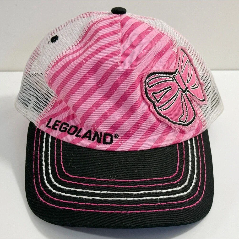 Women's/Youth‎ Legoland Snap Back Pink Mesh Trucker Cap Hat